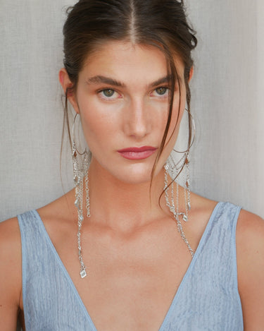 Pendientes Olea plata - SACH ATELIER