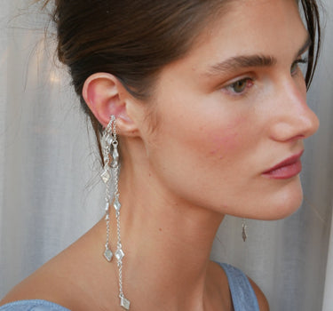 Earcuff Ava plata - SACH ATELIER