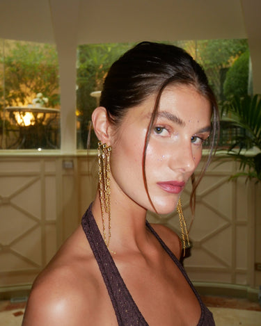Pendientes Nyssia Oro - SACH ATELIER