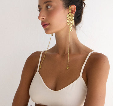 Pendientes Fugaz Oro