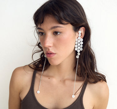 Pendientes Fugaz Plata