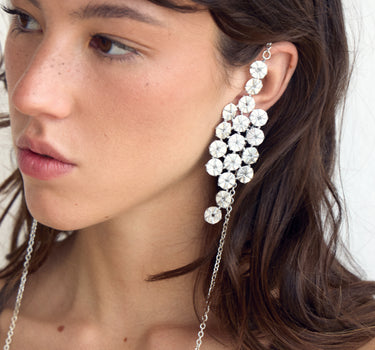 Pendientes Fugaz Plata