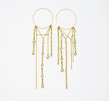 Pendientes Olea oro