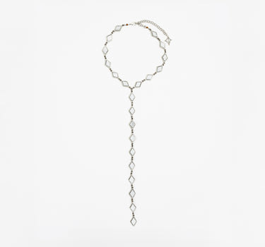 Talia silver necklace