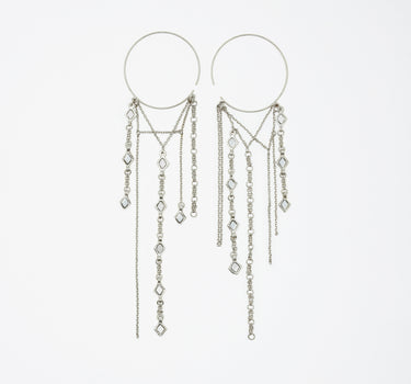 Olea silver earrings