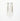 Pendientes Nyssia plata - SACH Atelier