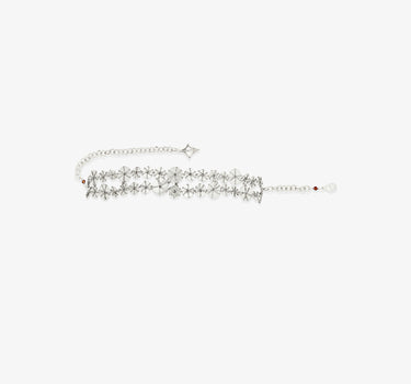 Choker Orbita Plata