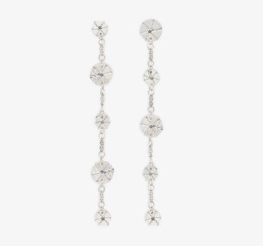 Pendientes Saturno Plata