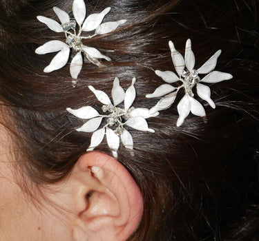 Peineta Silencio Nieve - SACH ATELIER