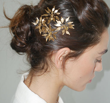 Peineta Silencio Oro - SACH ATELIER