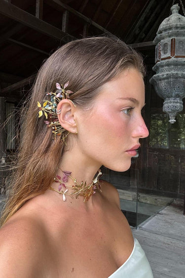 Earcuff Jardín Color - SACH Atelier