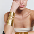Brazalete Amonet oro - SACH ATELIER