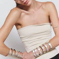 Brazalete Giza Plata - SACH ATELIER