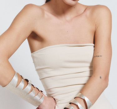 Brazalete Giza Plata - SACH ATELIER