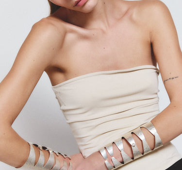 Brazalete Giza Plata - SACH ATELIER