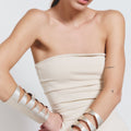 Brazalete Giza Plata - SACH ATELIER