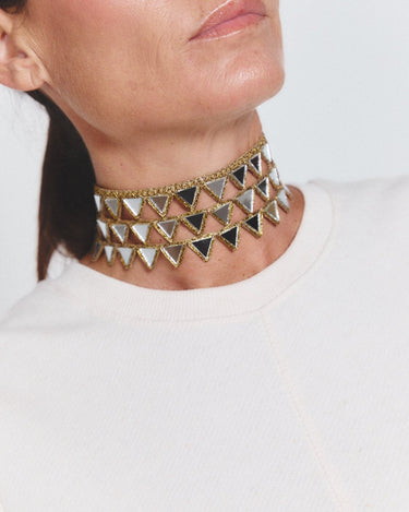 Choker Escama Oro - SACH ATELIER