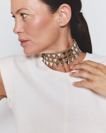 Choker Escama Oro - SACH ATELIER