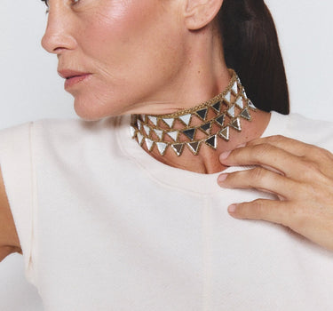 Choker Escama Oro - SACH ATELIER