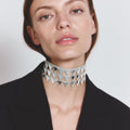 Choker Escama plata - SACH ATELIER