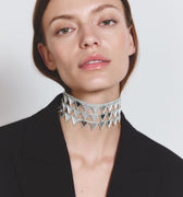 Choker Escama plata - SACH ATELIER