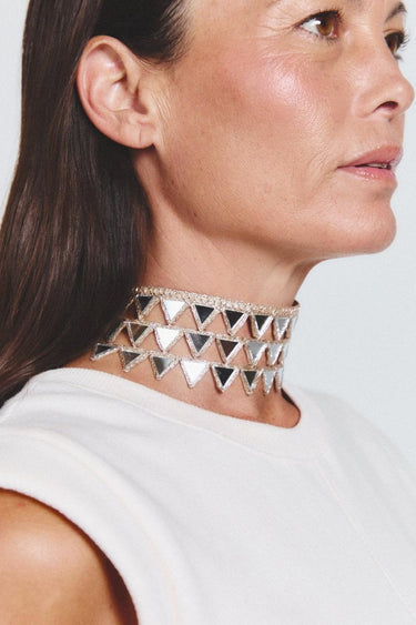 Choker Escama Rosa 5