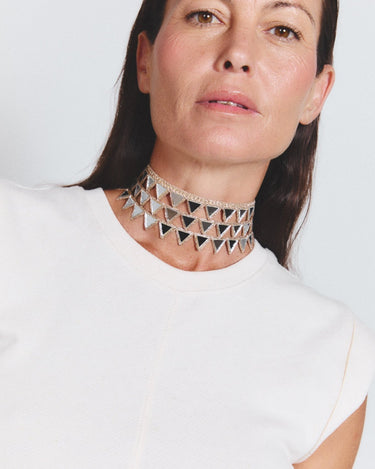 Choker Escama Rosa - SACH ATELIER