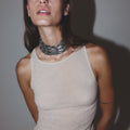 Choker Eunice plata - SACH ATELIER