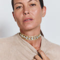 Choker Lirio oro - SACH ATELIER