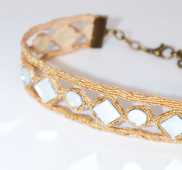 Choker Lirio oro - SACH ATELIER