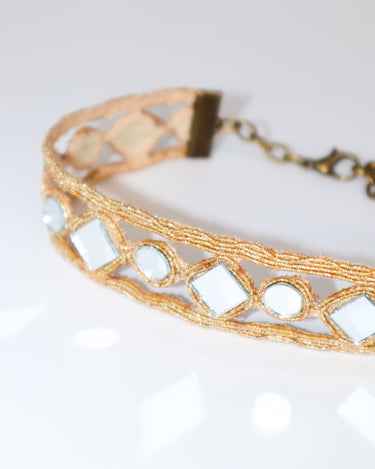 Choker Lirio oro - SACH ATELIER