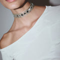 Choker Lirio plata - SACH ATELIER