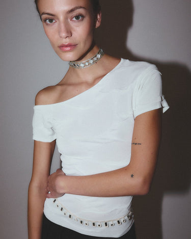 Choker Lirio plata - SACH ATELIER