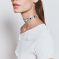 Choker Lirio plata - SACH ATELIER