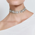 Choker Lirio plata - SACH ATELIER