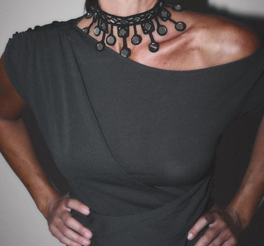 Choker Lluvia Caviar - SACH ATELIER