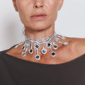 Choker Lluvia plata - SACH ATELIER