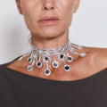 Choker Lluvia plata - SACH ATELIER