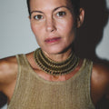 Choker Pleyone oliva - SACH ATELIER