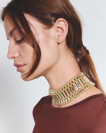 Choker Pleyone oro - SACH ATELIER