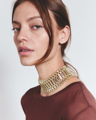 Choker Pleyone oro - SACH ATELIER