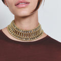 Choker Pleyone oro - SACH ATELIER