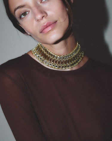 Choker Pleyone oro - SACH ATELIER