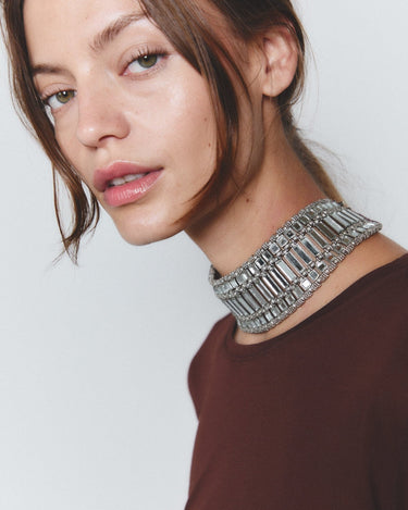 Choker Pleyone plata - SACH ATELIER