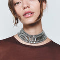 Choker Pleyone plata - SACH ATELIER