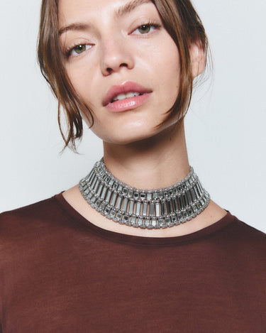 Choker Pleyone plata - SACH ATELIER