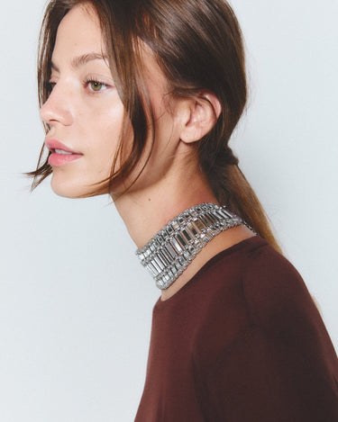 Choker Pleyone plata - SACH ATELIER