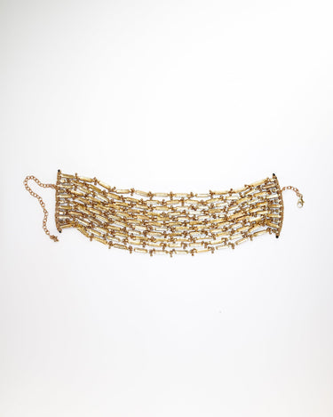CHOKER REVERSIBLE EUNICE CAVIAR - SACH ATELIER