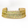 CHOKER REVERSIBLE PLEYONE OLIVA - SACH ATELIER