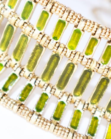 CHOKER REVERSIBLE PLEYONE OLIVA - SACH ATELIER